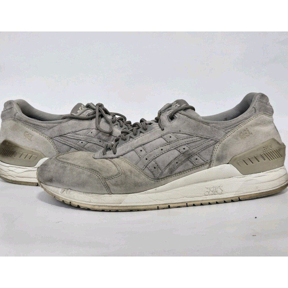 Asics Sneakers Mens Sz 10.5 Gel Respector Grey Moon Shoes Running